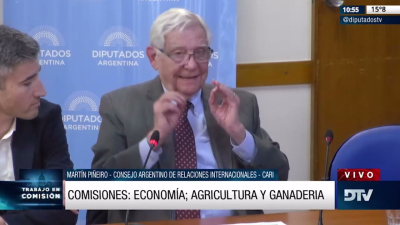 Diputados analizó la situación económica mundial y las dinámicas comerciales