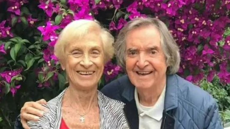 La conmovedora historia de amor de Carlitos Balá y Martha Venturiello