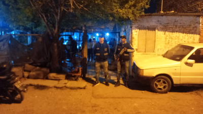 Allanamiento, secuestro y detención en el barrio Villa Itatí
