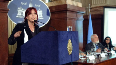 María Cristina Perceval asoma para suceder a Elizabeth Gómez Alcorta
