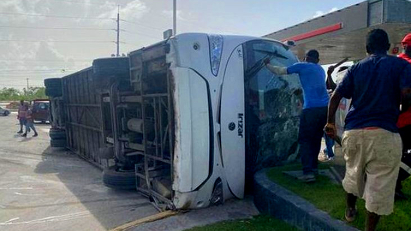 Murió otro argentino por el micro que se accidentó en Punta Cana