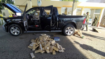 Tango olió 121 kilos de marihuana en una camioneta que venía a Resistencia