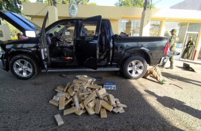 Tango olió 121 kilos de marihuana en una camioneta que venía a Resistencia
