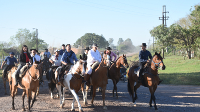 Ante Santa Rita, el intendente pidió por la paz y la unión de los argentinos