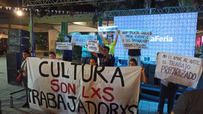 Trabajadores de Cultura en lucha por salarios dignos