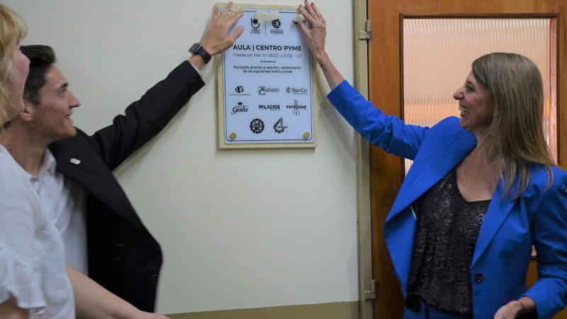 Inauguraron un Aula Pyme en la UNNE