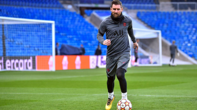 Messi volvió a entrenarse con el PSG