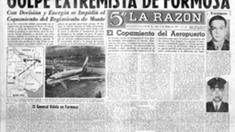 Reparación por ataque al Regimiento 29 de Formosa en 1975
