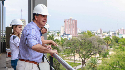 Capitanich supervisó obras para Puerto Vilelas y Resistencia