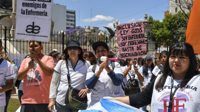 Enfermeras denunciaron ajuste contra la salud pública