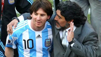 Messi también recordó a Diego