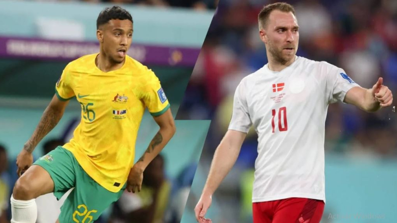 Australia y Dinamarca se enfrentan con la necesidad de ganar para seguir en el Mundial