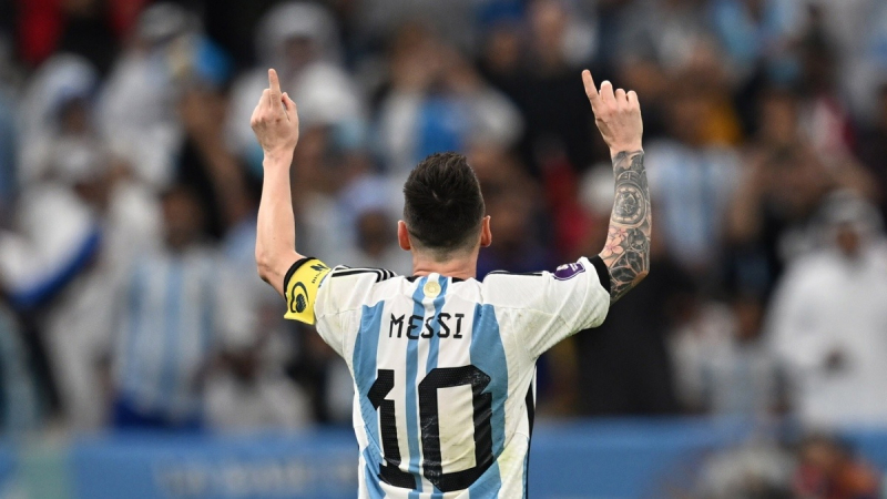 La camiseta de Messi "está agotada en todo el mundo"