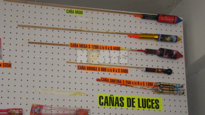 Pirotecnia: ¿Cuántos comercios están habilitados y qué está permitido vender?