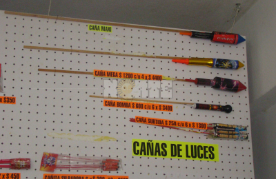 Pirotecnia: ¿Cuántos comercios están habilitados y qué está permitido vender?
