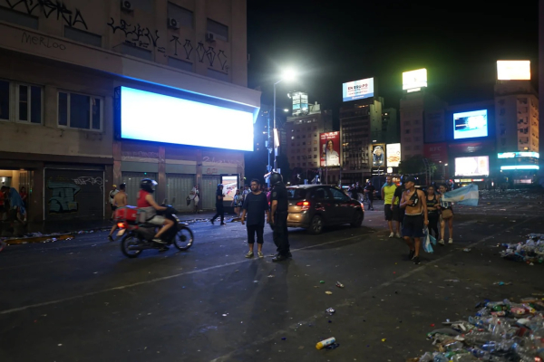 El tránsito ya volvió a circular por la zona.