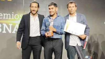 Ángel Deldo y Franco Stupaczuk, galardonados con el Olimpia de Plata