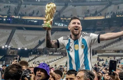 Messi en el once ideal de 2022