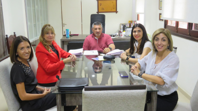 Autoridades de la Universidad de la Cuenca del Plata se reunieron con el municipio de Sáenz Peña