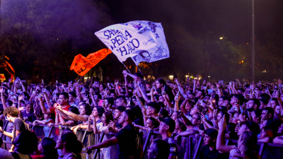 En la primera noche del Pre Carpo Rock, Bersuit Vergarabar hizo delirar a una multitud