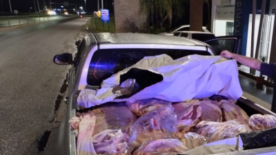 Chaco: se evitó el consumo de más de 800 kilogramos de carne bovina en malas condiciones