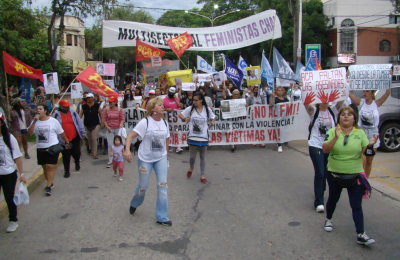 Paro, concentración y movilización en torno al 8M en Resistencia