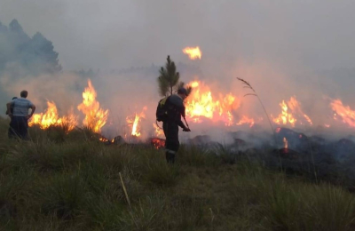 Alerta en la provincia por el alto riesgo de incendios en el índice de peligrosidad