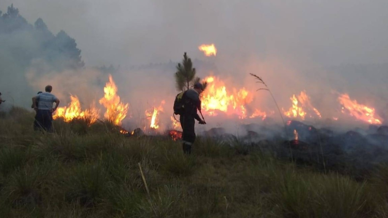 Alerta en la provincia por el alto riesgo de incendios en el índice de peligrosidad