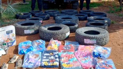 Contrabando millonario de neumático: decomisaron cerca de 200 de distintos rodados