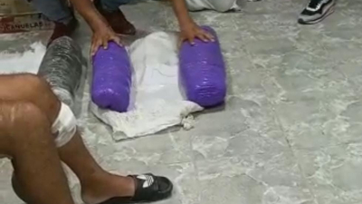 Incautaron más de treinta kilos de marihuana en Villa Barberán