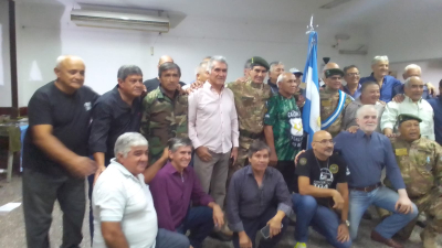 Vigilia de la asociación veteranos Toas