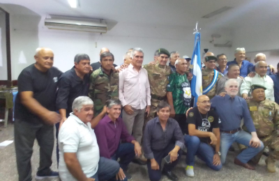 Vigilia de la asociación veteranos Toas