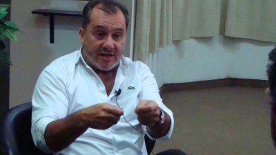 "Marcaron " a empresario gastronómico Pisseta Báez al salir del banco y le robaron todo