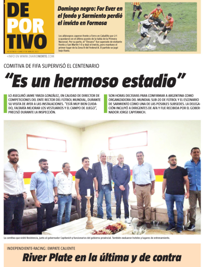 "Es un hermoso estadio"