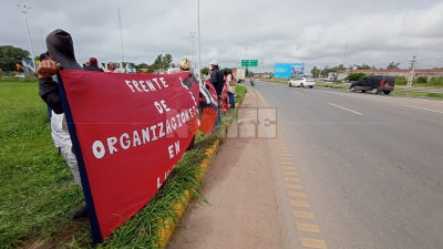 El lunes arrancó con cortes en la rotonda de acceso Norte y en el microcentro de Resistencia