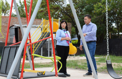 Avanza la recuperación de la plaza de Villa Barberán