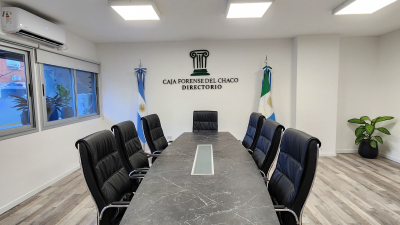 La Caja Forense del Chaco inauguró las obras de renovación total de su sede