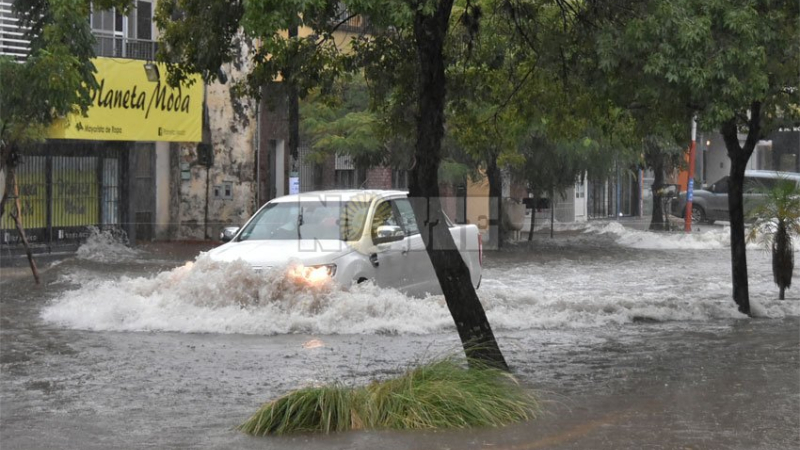 Resistencia y sus problemas crónicos tras una lluvia intensa en poco tiempo