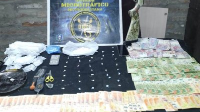 La policía desarticuló un bunker de drogas en Margarita Belén