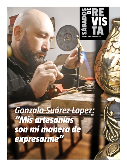 Gonzalo Suárez López: “Mis artesanías son mi manera de expresarme”