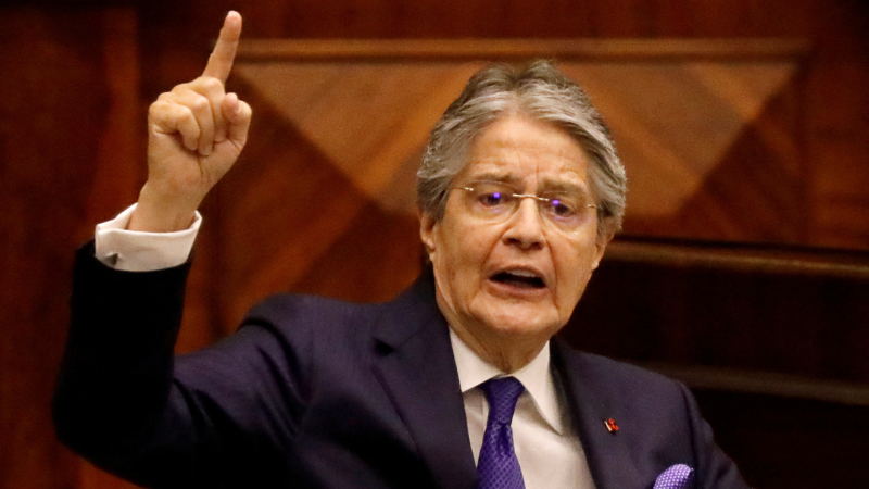 El presidente Lasso, amenazado de destitución, disuelve el Parlamento de Ecuador