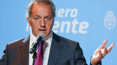 Scioli negó la posibilidad de abandonar el Frente de Todos: "Nunca saqué los pies del plato y no los voy a sacar jamás"