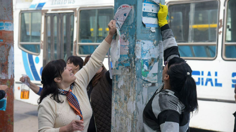 Elida Cuesta convocó a cuidar la ciudad