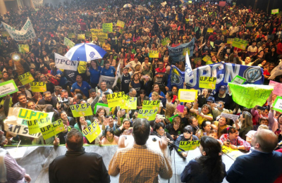 Masivo apoyo de trabajadores públicos a la reelección de Capitanich