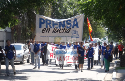 A las trabajadoras y los trabajadores de prensa