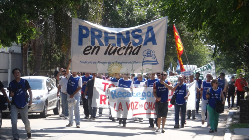 A las trabajadoras y los trabajadores de prensa