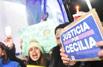 Clamor por justicia y paz para Cecilia y su familia