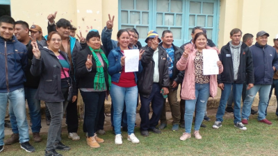 Festejaron su primera elección como un 9 de Julio
