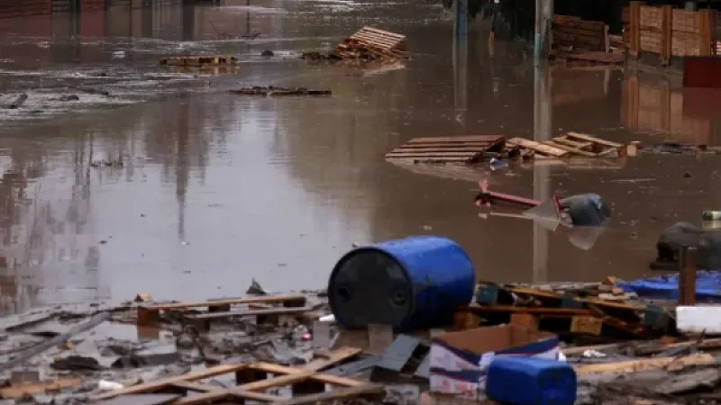 El centro-sur de Chile en zona de catástrofe por intensas lluvias
