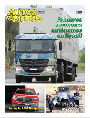 Primeros camiones autónomos en Brasil